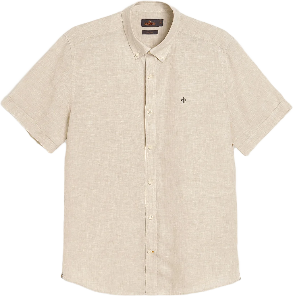 Douglas Linen SS Shirt-Classic Fit