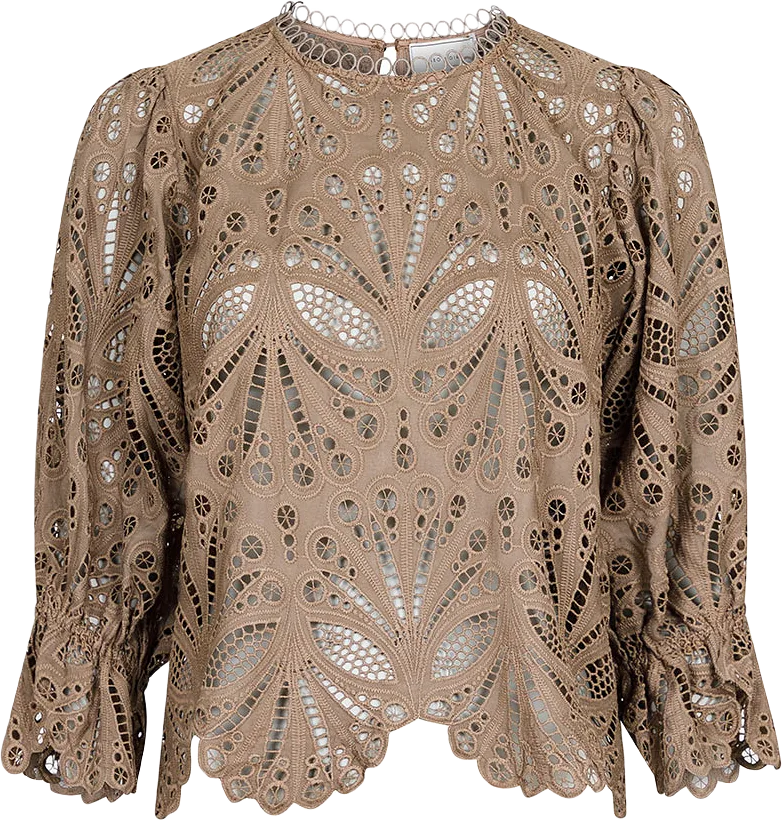 Adela Embroidery Blouse