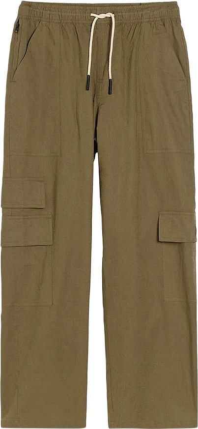 CARGO LINEN PANTS