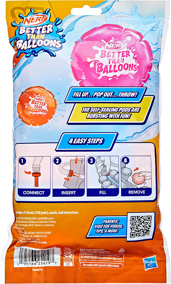 NERF  Vattenballonger ( Better than Ballons 108st )