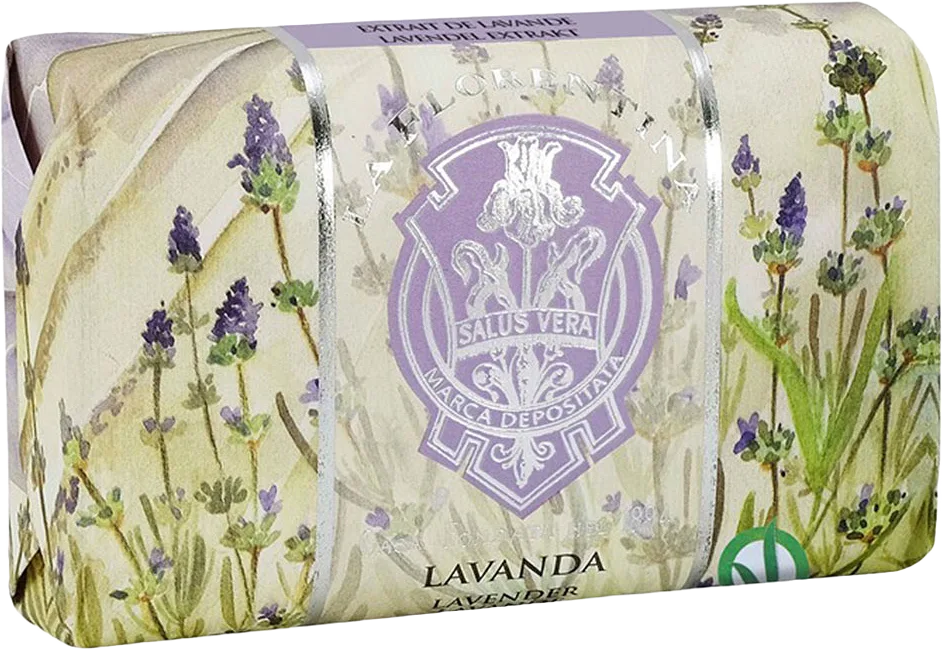 Fast tvål papperomslag Lavender