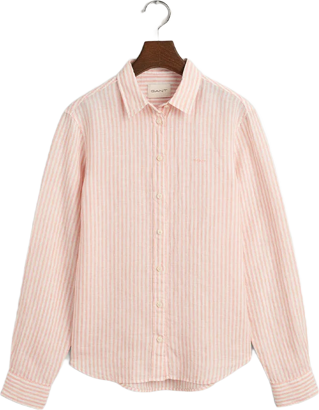 REG LINEN STRIPE SHIRT