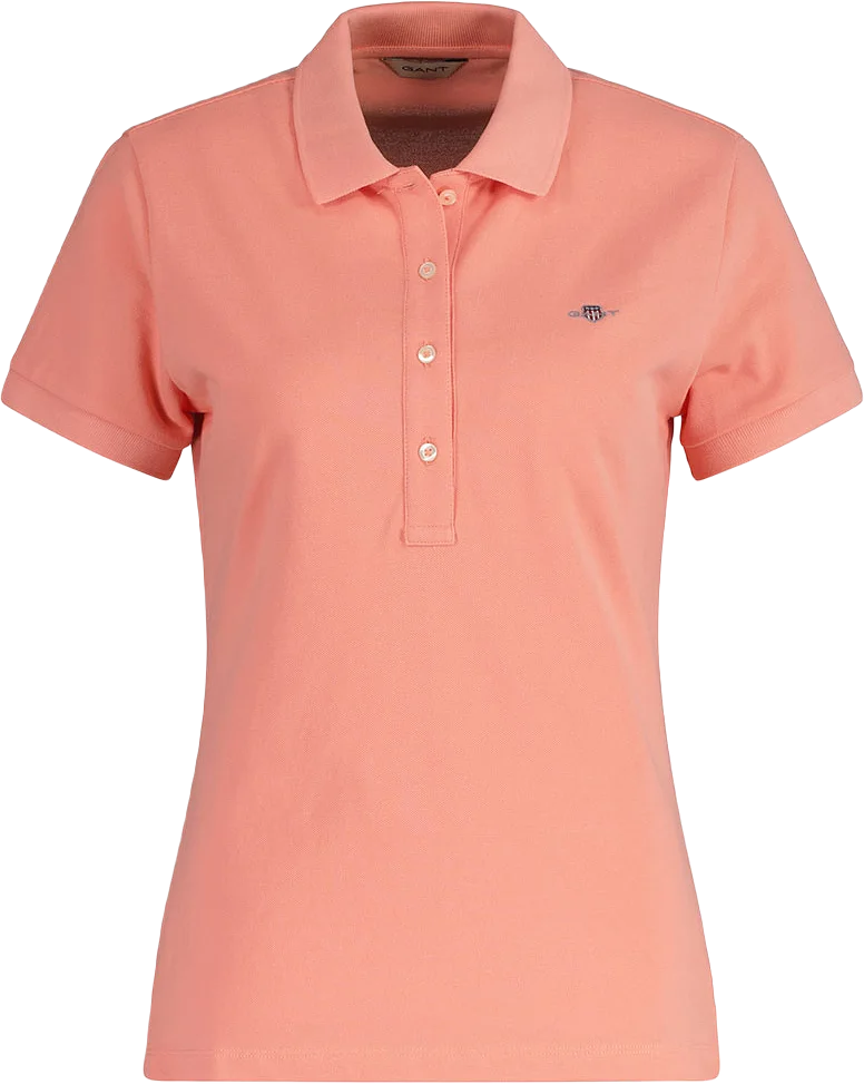 SLIM SHEILD CAP SLEEVE PIQUE POLO