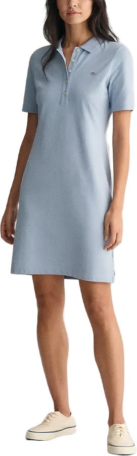 SLIM SHIELD SS PIQUE POLO DRESS