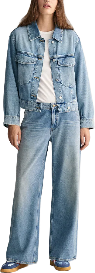 CROPPED DENIM JACKET