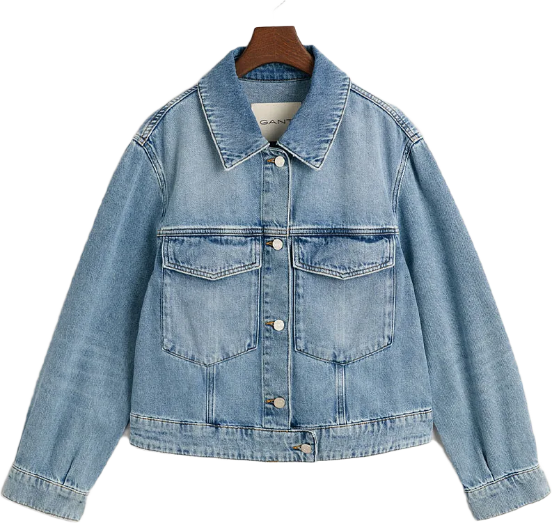 CROPPED DENIM JACKET