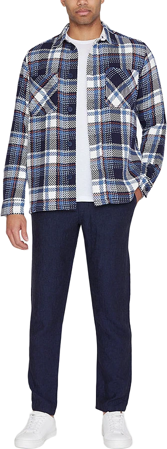 Checked overshirt