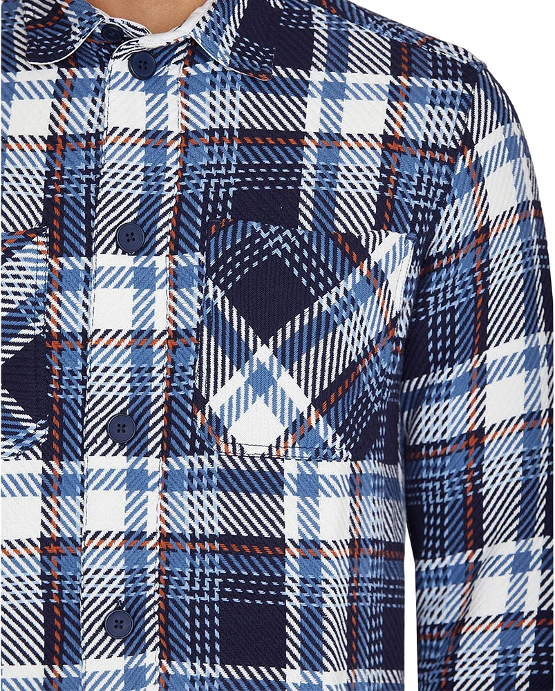 Checked overshirt