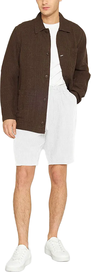 Loose Linen Shorts