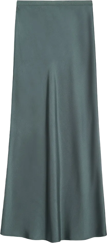 Bar Silk Skirt