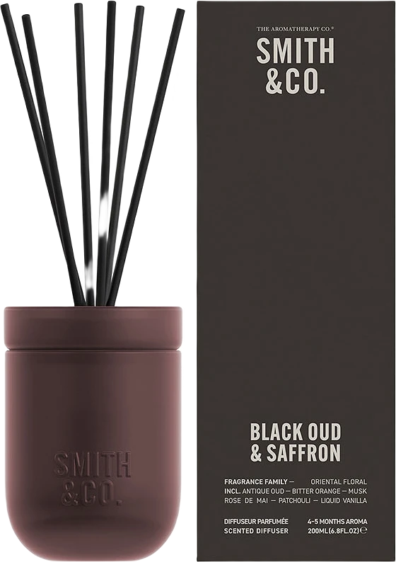 Diffuser/doftpinnar Black Oud & Saffron