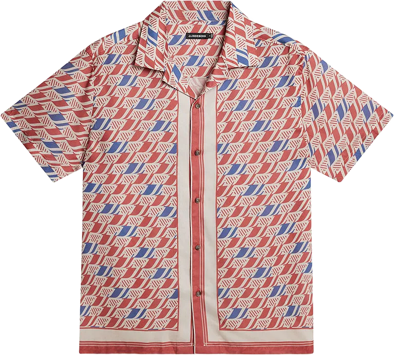 Elio Tencel Moto Print Shirt