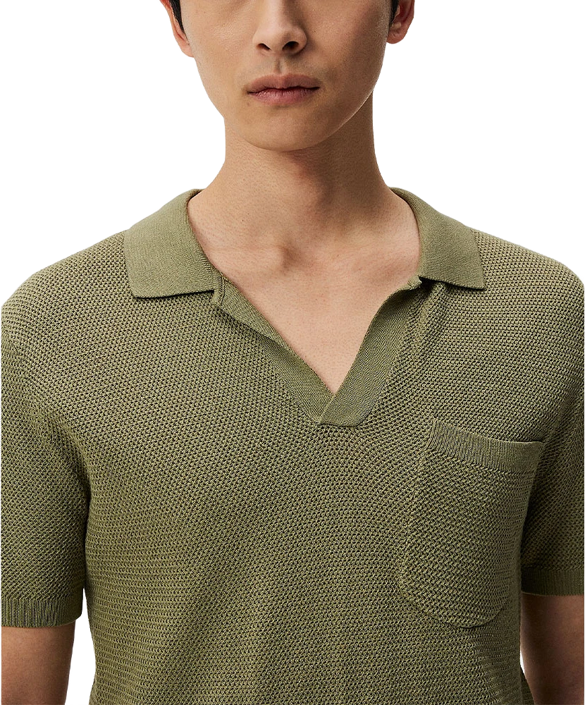 Ben Open Collar Polo