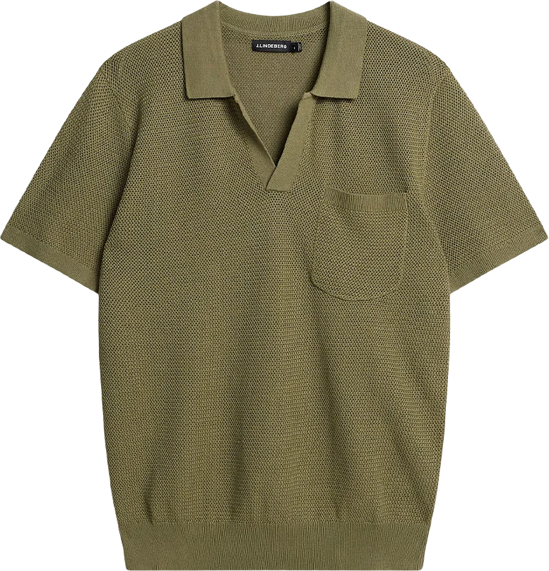 Ben Open Collar Polo