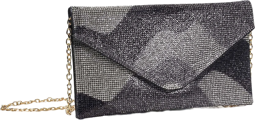 Mosaic Envelope Bag Black