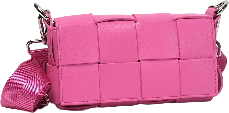 Braided iPhone Bag Pink