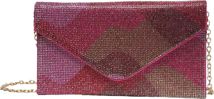 Mosaic Envelope Bag Pink