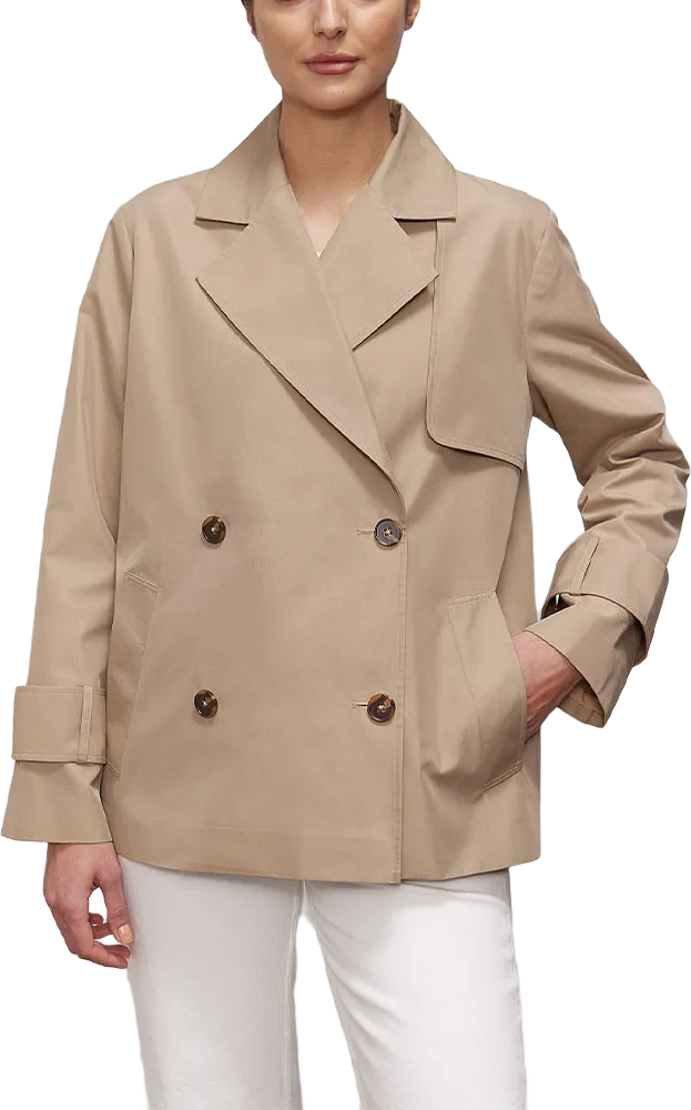 Trudy Short Trench Coat