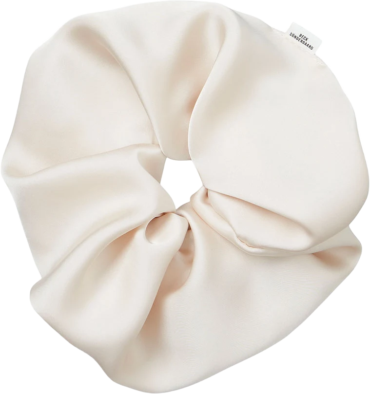 Solid Thick Satin Scrunchie