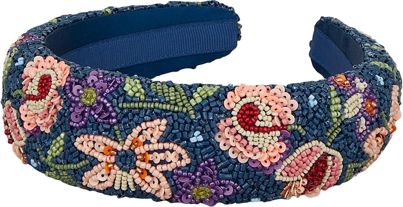 Primula Wide Beaded Hairbrace