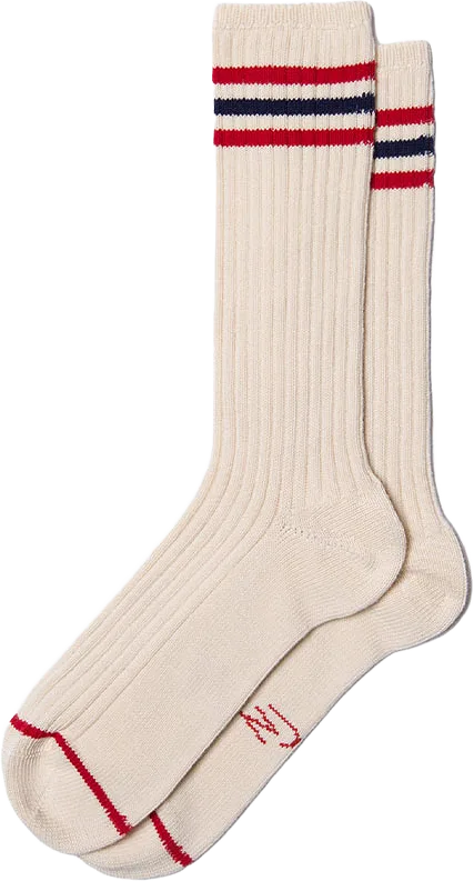 Men Tennis Socks Retro