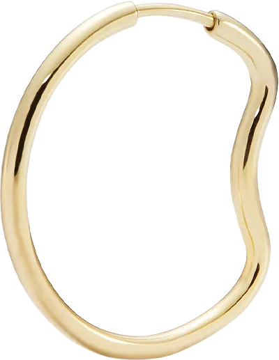 Copenhagen 20 Hoop Goldplated Silver