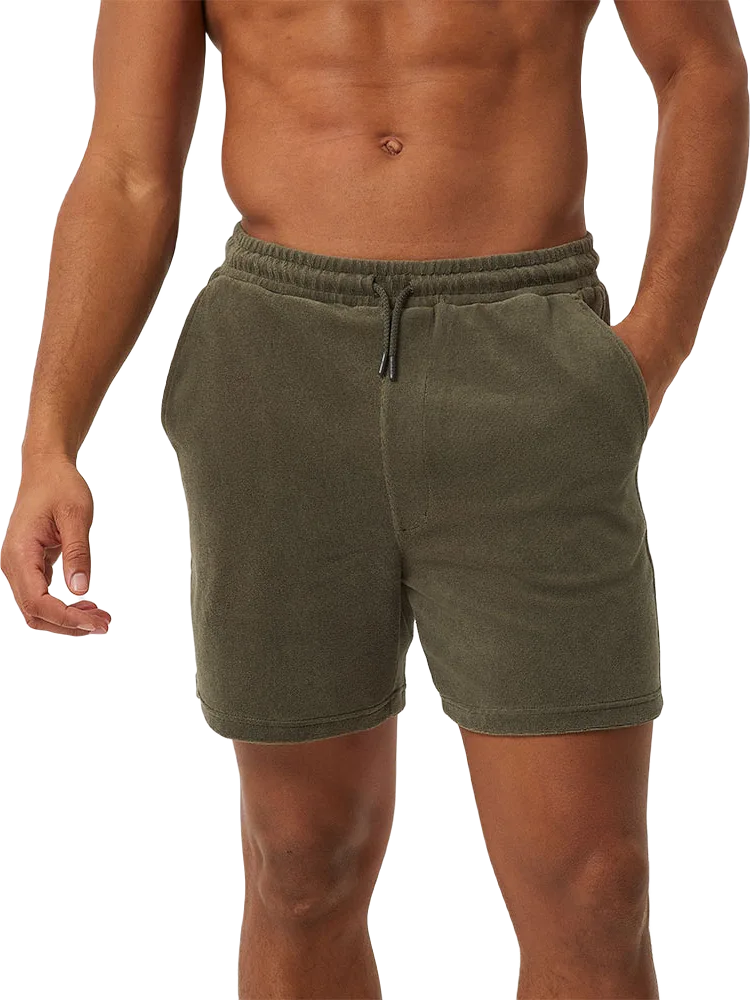 Borg Toweling Pool Shorts