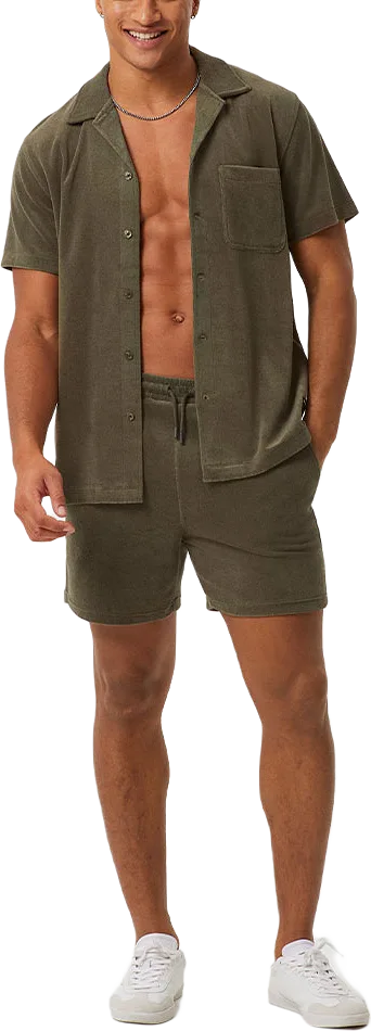 Borg Toweling Pool Shorts