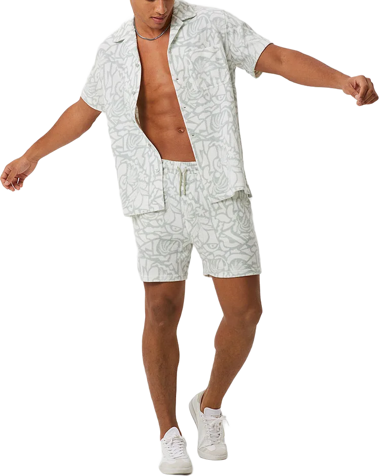 Borg Toweling Pool Shorts