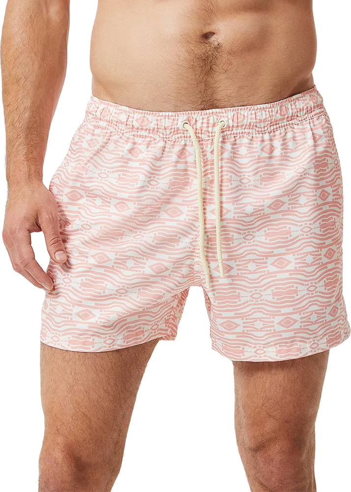 Borg Print Swim Shorts