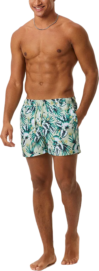 Borg Print Swim Shorts