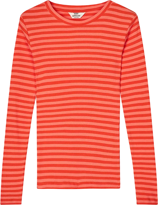 2x2 Cotton Stripe Tee LS