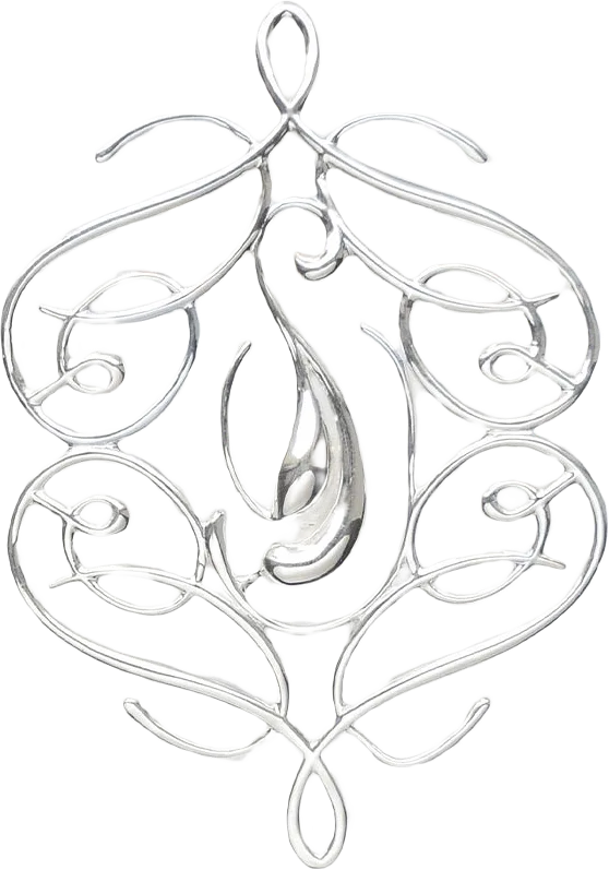 Ophelia Brooche Silver