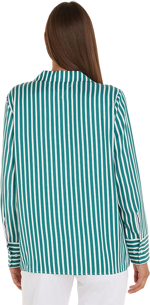 FLUID STRIPE LONG-SLEEVED SHIRT