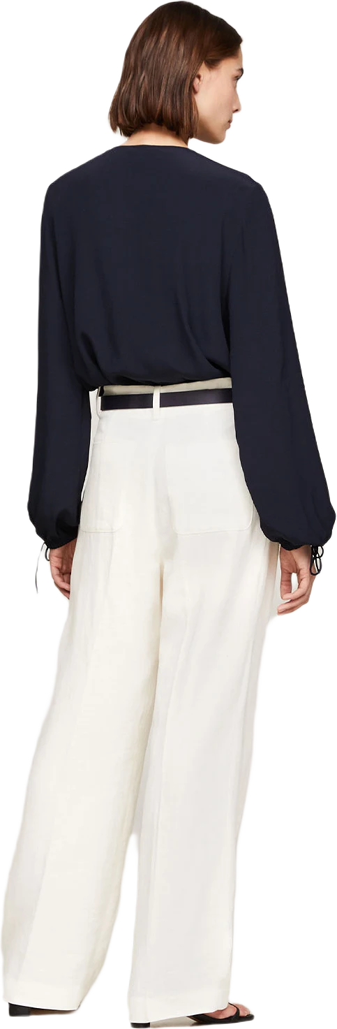 Elevated Linen Relaxed Straight Pants