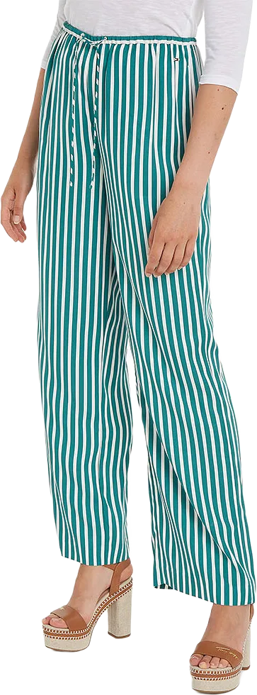 FLUID STRIPE PULL-ON PANTS