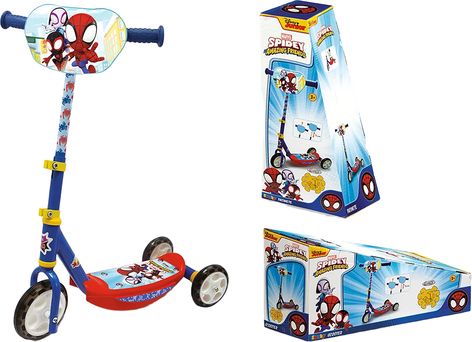 Smoby Disney Spidey Sparkcykel, Trehjuling