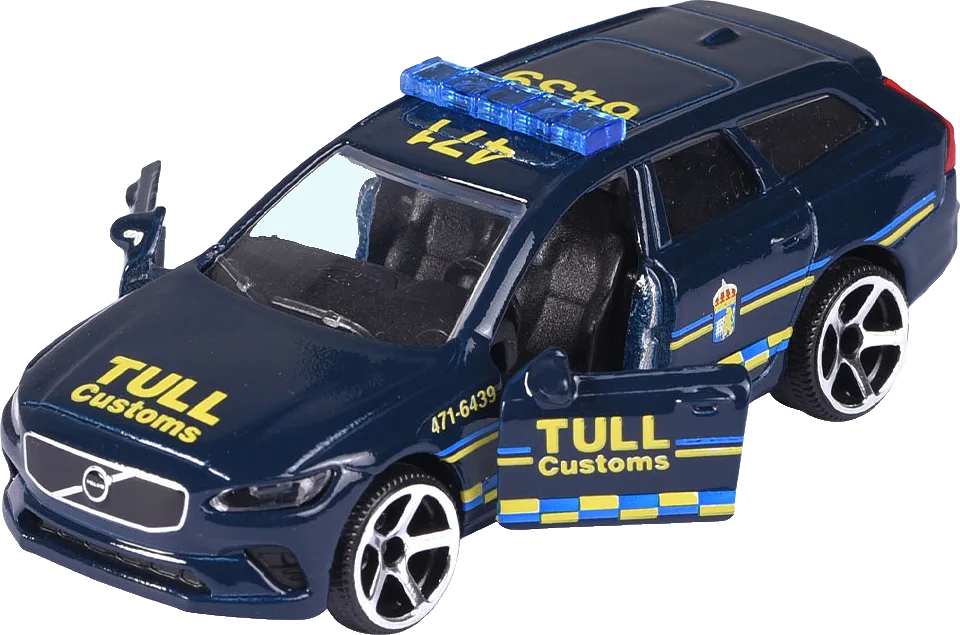 Majorette Volvo V90 Tullverkets Officiella bil, 1:64