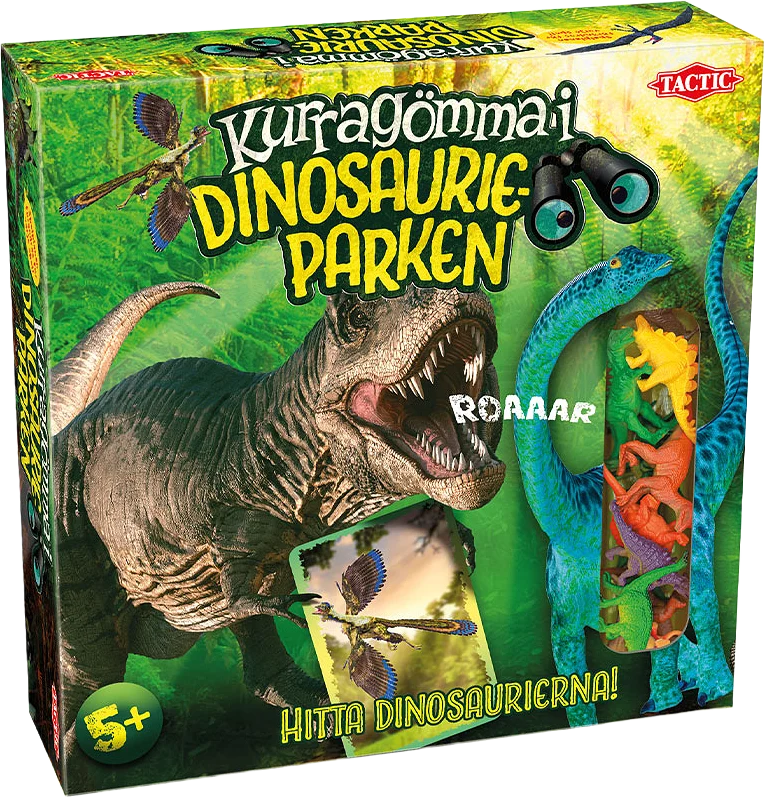 Kurragömma i Dinosaurieparken