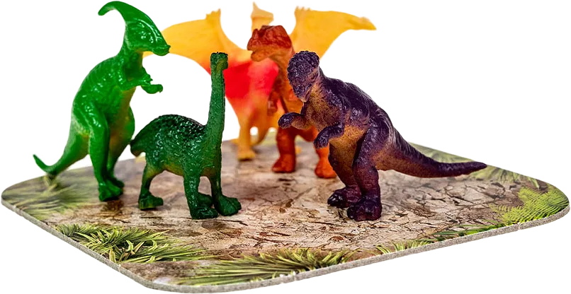 Kurragömma i Dinosaurieparken