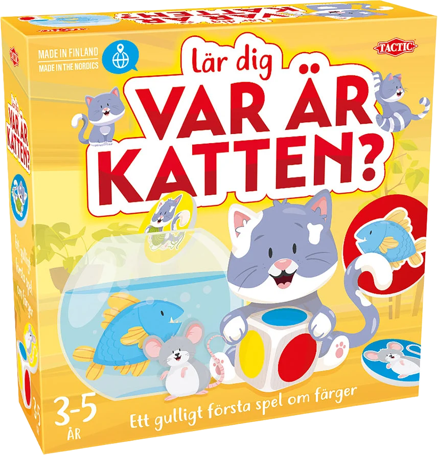 lär dig Var är katten?