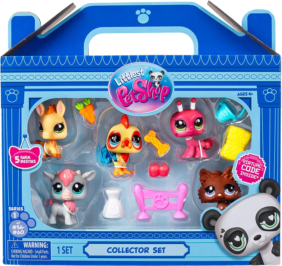 LITTLEST PET SHOP FARM BESTIES COLLECTORS 5 PK