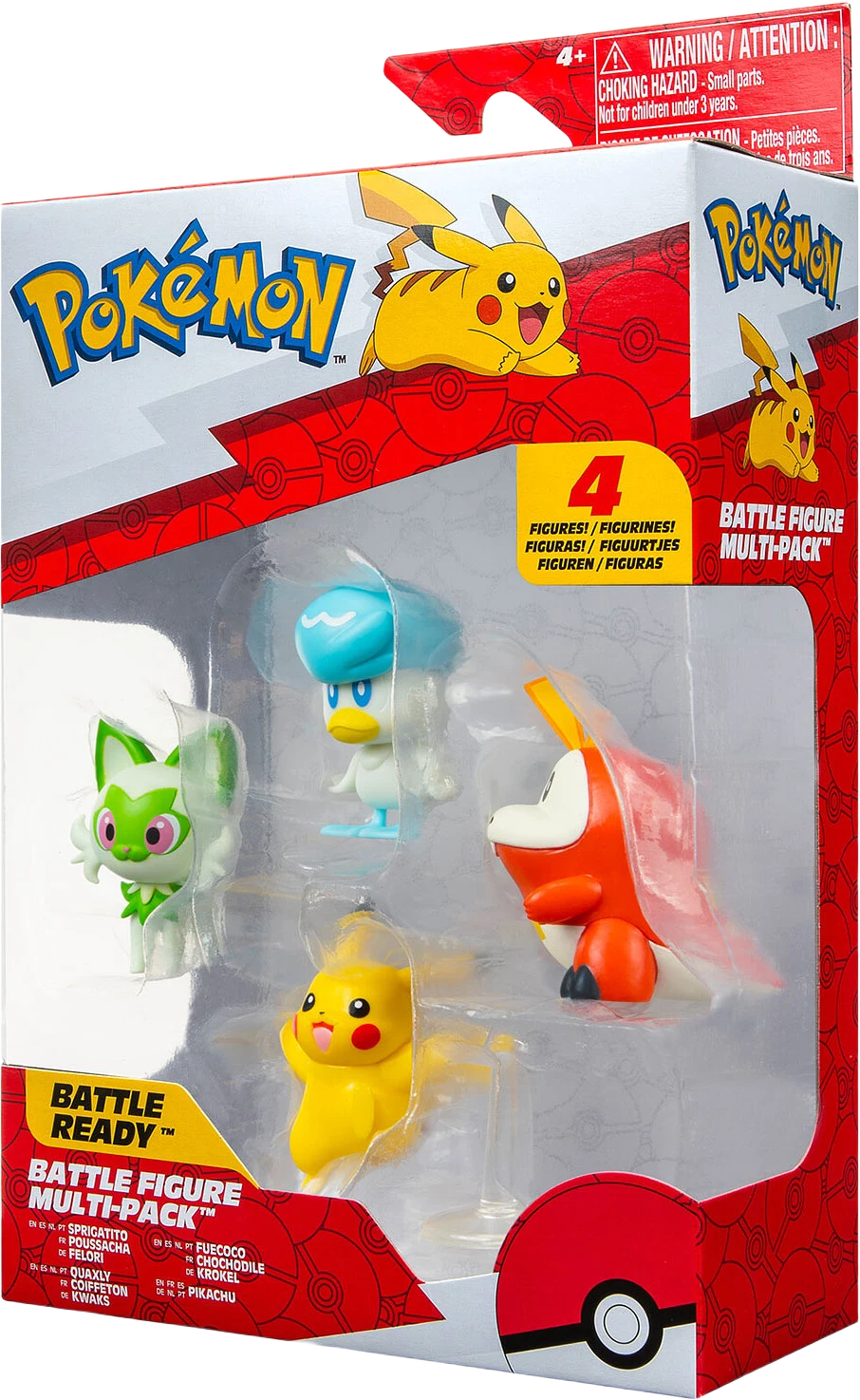 POKEMON BATTLE FIGURE GEN IX 4 PK