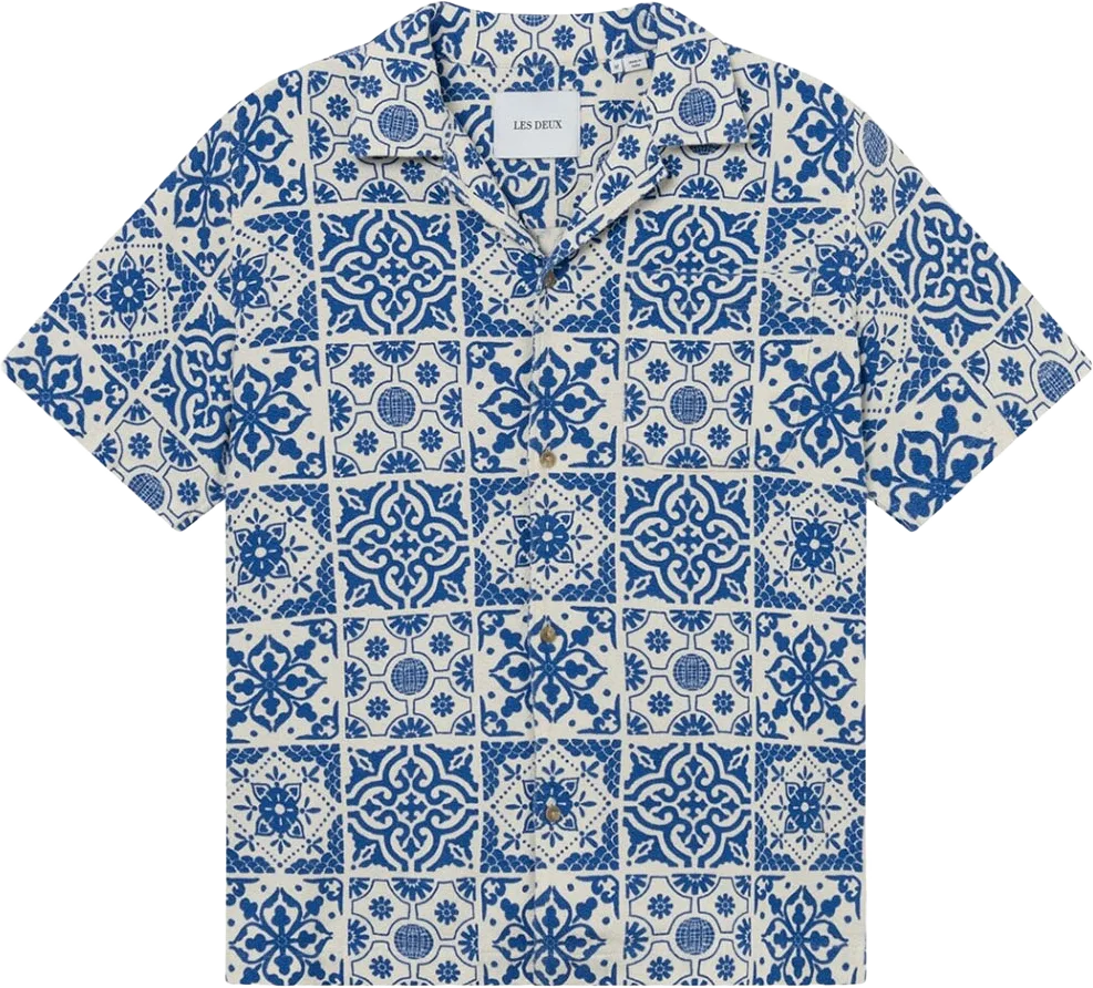 Tile Cotton SS Shirt