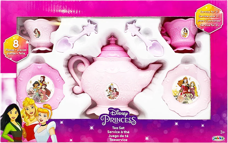 Disney Princess Role Play Tea Set 8 pcs