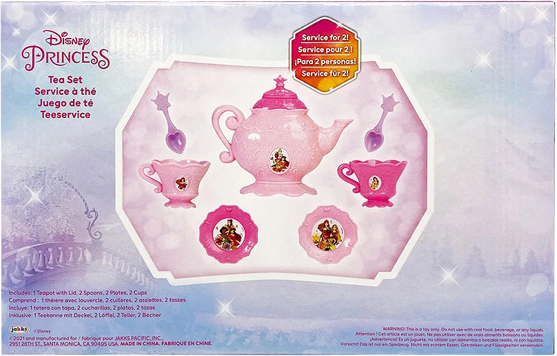 Disney Princess Role Play Tea Set 8 pcs