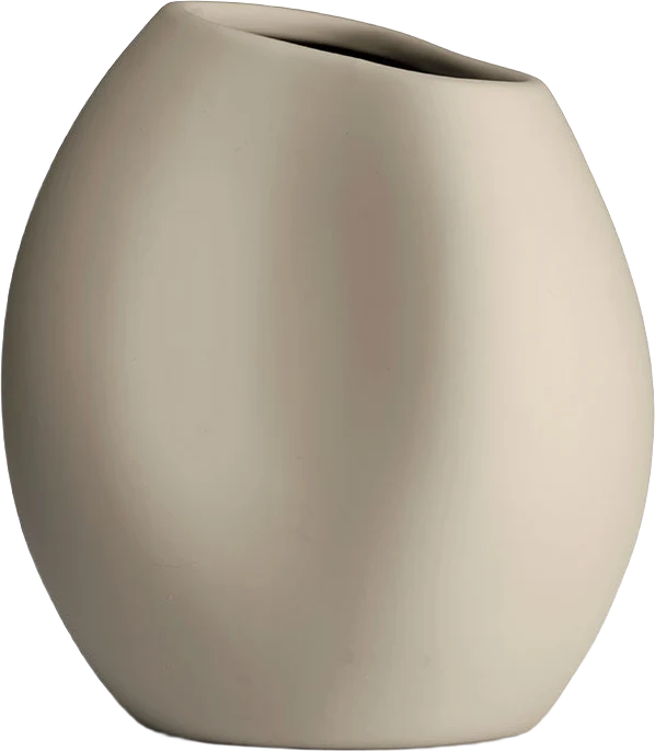 Lee Vase 18cm Sand