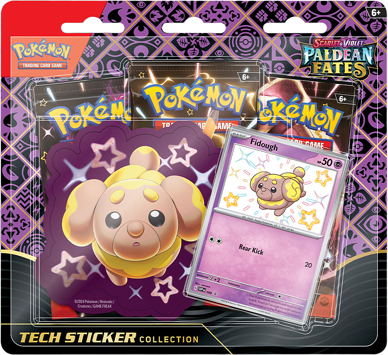 Pokémon Paldean Fates Tech Sticker