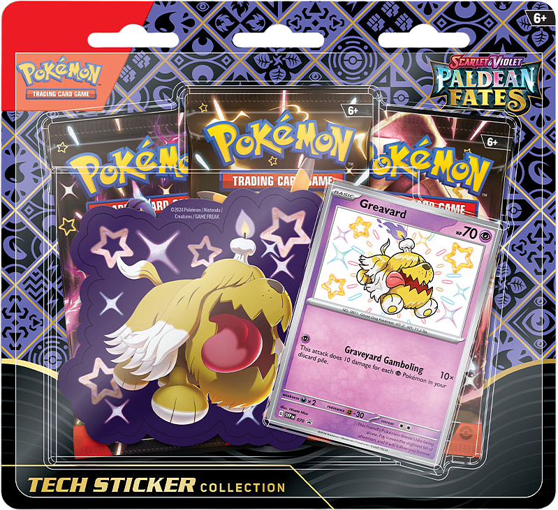 Pokémon Paldean Fates Tech Sticker