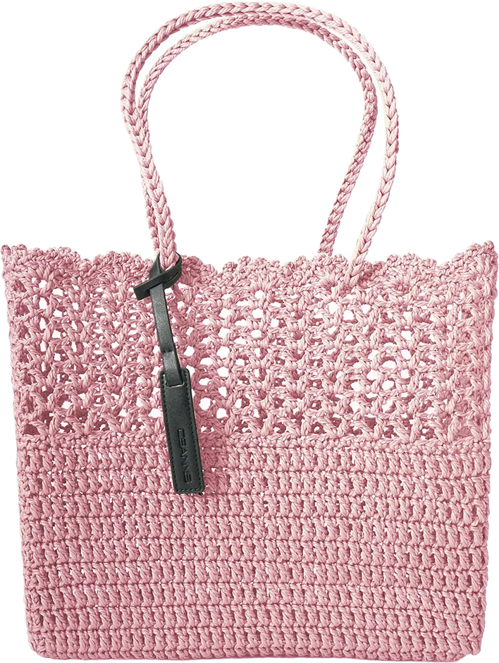 Crochet Basket Pink